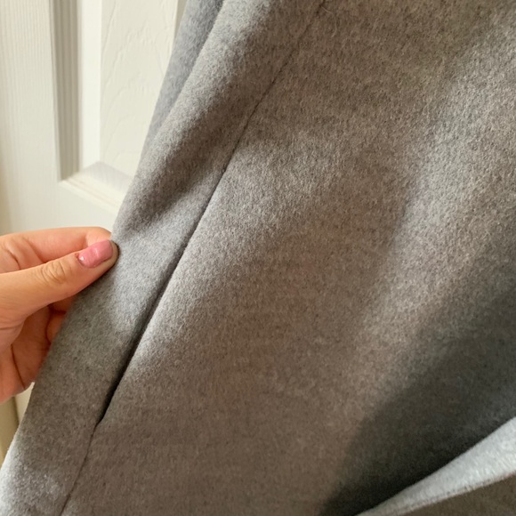NWT LOFT WRAP COAT GREY - Picture 4 of 5